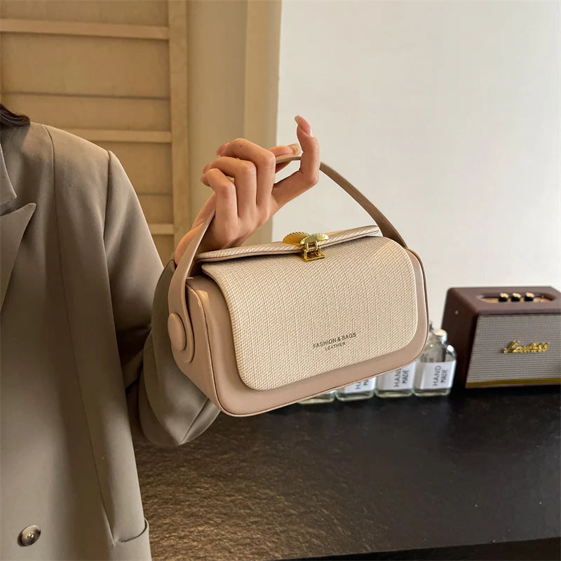 Fashion Mini Square Crossbody Bag 2024 Luxury Designer Pure Color Satchel hand bags