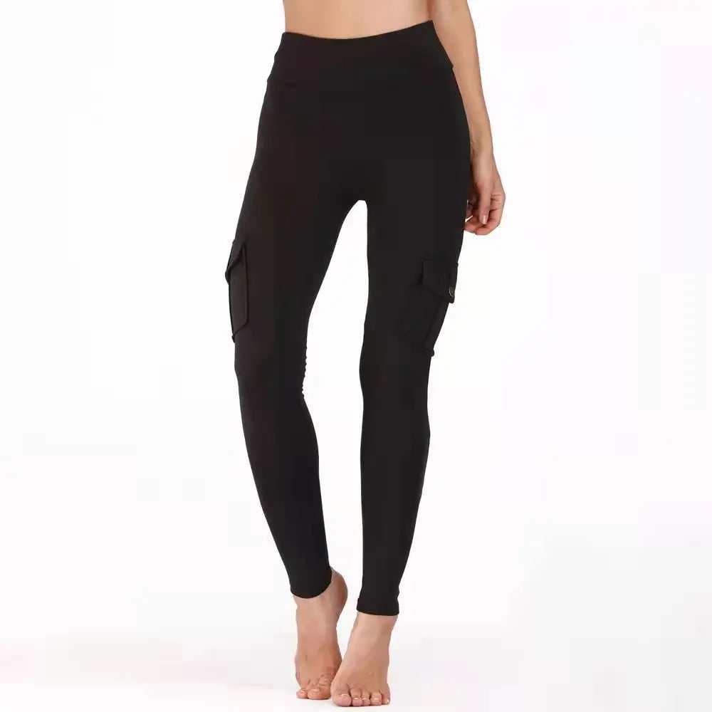 Comfortable & Chic Women's High-Waist Gym Leggings for Workouts & Beyond