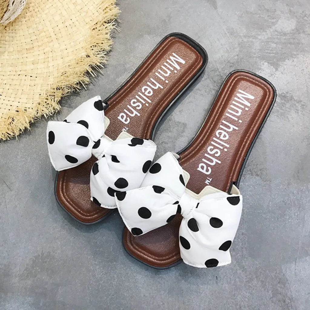 Women's Bohemian Summer Flip Flops Non-Slip Flat Beach & Home Slippers