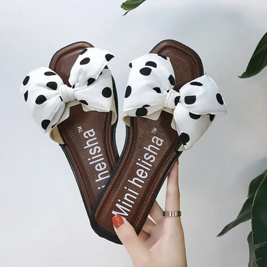 Women's Bohemian Summer Flip Flops Non-Slip Flat Beach & Home Slippers