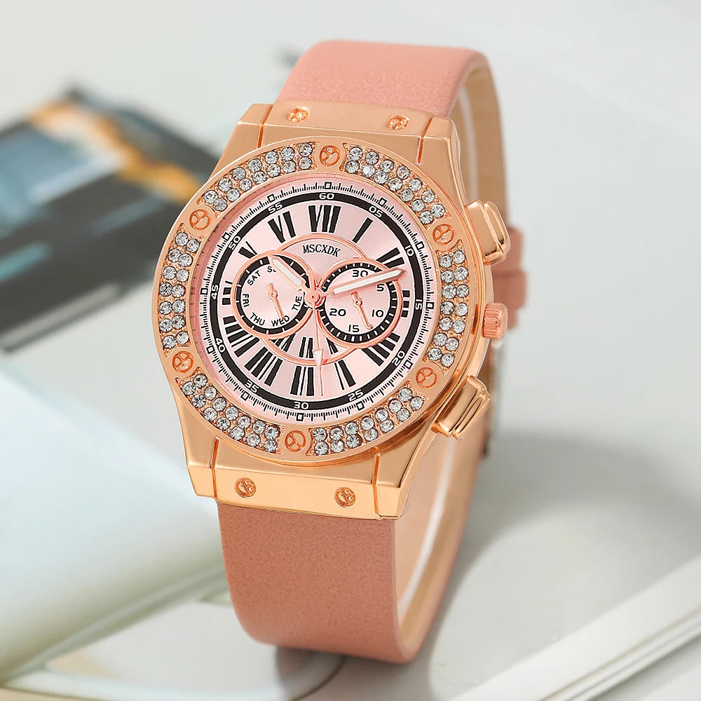 Stylish Women’s Watch, Wallet & Sunglasses Set – Perfect for Gifting or Everyday Elegance