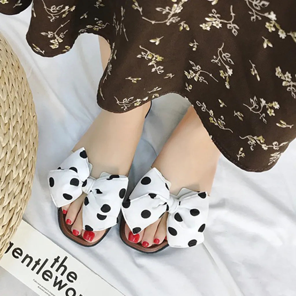 Women's Bohemian Summer Flip Flops Non-Slip Flat Beach & Home Slippers