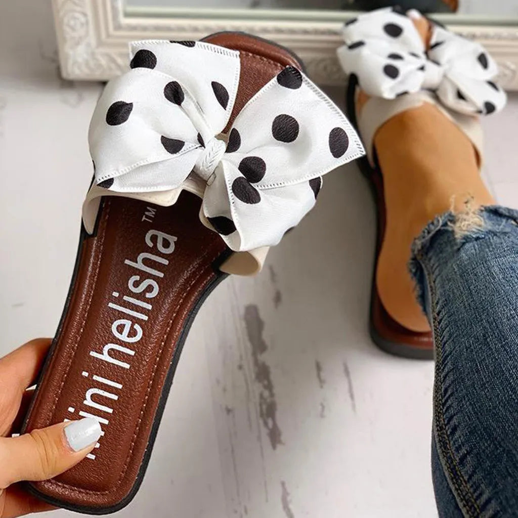 Women's Bohemian Summer Flip Flops Non-Slip Flat Beach & Home Slippers